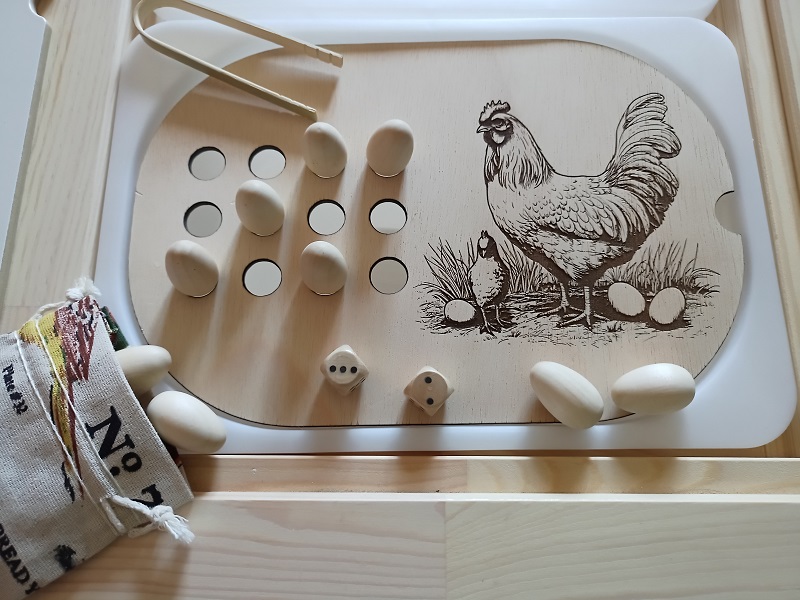 Tabla gallina matemática