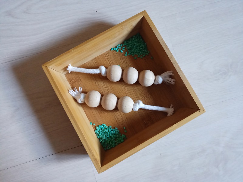 Mordedores bolas y cuerda